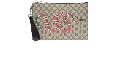 gucci clutch snake